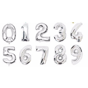 16 32 Inch Number Balloons Foil Balloon Gold Silver Blue Digital Globos Wedding Birthday Party Decoration Baby Shower Supplies - Kesheng special effect equipment