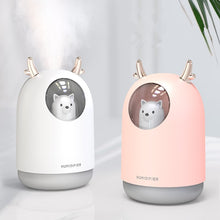 Anti virus Disinfection Sterilize Home Appliances USB Humidifier 300ml Cute Pet Ultrasonic Cool Mist Aroma Air Oil Diffuser Romantic Color LED Lamp Humidificador - Kesheng special effect equipment