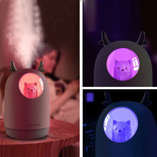 Anti virus Disinfection Sterilize Home Appliances USB Humidifier 300ml Cute Pet Ultrasonic Cool Mist Aroma Air Oil Diffuser Romantic Color LED Lamp Humidificador - Kesheng special effect equipment