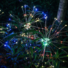 Solar Light Outdoor Fireworks Shape Lights with 120 LED Garden Lights Pathway Fairy LED Suit  for Garden Fence Patio Garage