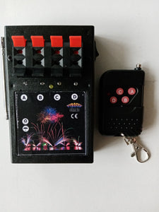 4 Channels Remote Control Fireworks Firing System