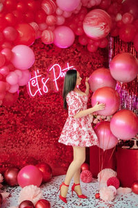 Iridescent Pink Gliter Shimmer Sequin Panel Wall Backdrop Popular Wedding Holiday Celebrate Decoration Gender Reveal Baby Shower
