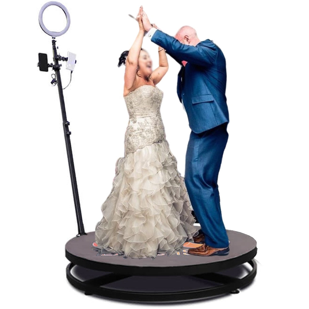 360 Photobooth Machine Revospin Slow Motion Rotating Portable Selfie P