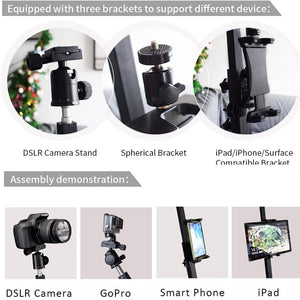 360-Grad-Fotoautomat, Revospin, rotierende, tragbare Selfie-Plattform, Spin-Fotoautomatenständer, automatisch drehende Video-FX