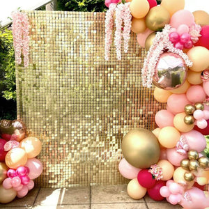 6450pcs Shimmer Sequin for Sequin Panel  Wall Decoration Decorative Wedding 3d Backdrop Shimer Square Round Party Photo Shiny