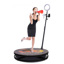 360 degree live camera booth automatic rotation 360 photo booth light filling panoramic photography