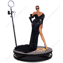 360 Photobooth Machine Video Automatic Slow Motion Rotating Portable Selfie Platform Spin Degree Photo Booth Stand Intelligent