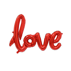1PC Love Letter Balloons Large Foil Balloon Home Garden Decor&Birthday/Wedding Party Decoration Valentines Day Balloons Supplies - Kesheng special effect equipment