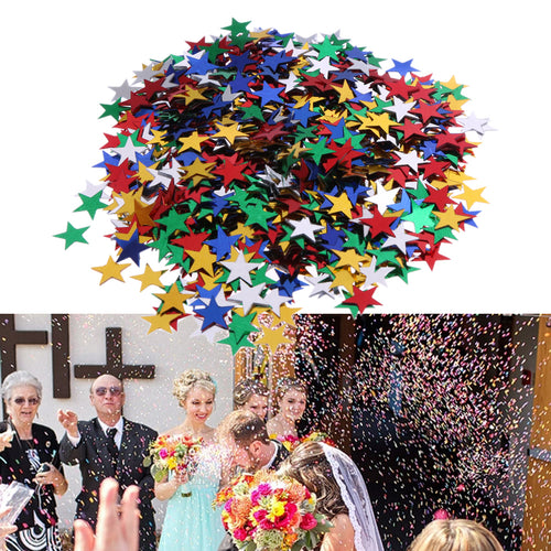 4000pcs Colorful Shine Sparkle Stars 6mm Confetti Table Wedding Party Christmas Decoration Magic Room Party Happy Birthday Decor - Kesheng special effect equipment