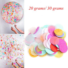 (20g/30g) Metallic Gold/Silver Tissue Circle Confetti DIY Colorful Wedding Birthday Baby Shower Christmas Party Table Decor - Kesheng special effect equipment