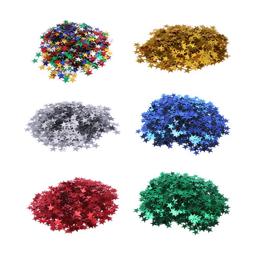 4000pcs/set Confetti Pentagram Colorful Table Confetti Pack Wedding Decoration Christmas Party Decoration Supplies  E5M1 - Kesheng special effect equipment