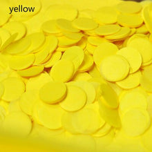 1 pack 2.5cm Bright Gold Sprinkle Tissue Paper Confetti Wedding Bride Flower Circle Shape Birthday Party Table Ballon Decoration - Kesheng special effect equipment