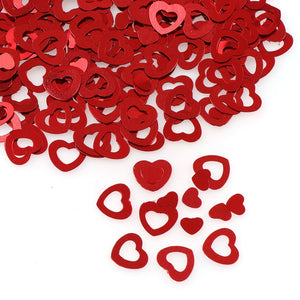 15g Cheaper Red Heart Stars Confetti Wedding Party Scatters Table Decoration Age Birthday Party Wedding Decor Supplies - Kesheng special effect equipment