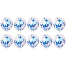 10pcs Clear Latex Confetti Balloons for Wedding Decoration Happy Birthday Baby Shower Party Supplies  Air Ballon Toys - Kesheng special effect equipment