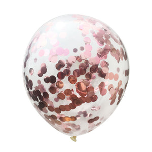 5PCS 12inch&18inch Large Confetti Air Balloons Latex Ballon Birthday Party Balloons Home Decor Wedding Ballons Party Supplies - Kesheng special effect equipment
