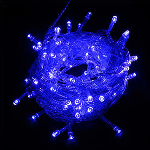 LED Light 10M 220V LED String Light Fairy Lamp Strip Lights Home Curtain Fixtures Party Supplies Holiday Decor Festival Lanterns - Kesheng special effect equipment