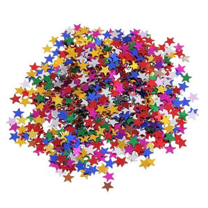 3000pcs/bag Stars Love Heart Table Confetti Sequins Sprinkles for Birthday Wedding Party Decoration Christmas Supplies - Kesheng special effect equipment