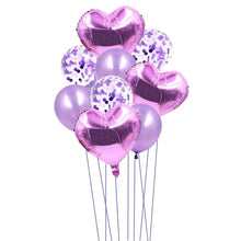 9PCS 12inch&18inch Creative Multi Air Balloons Helium Confetti Balloon Decoration Wedding Festival Happy Birthday Party Supplies - Kesheng special effect equipment