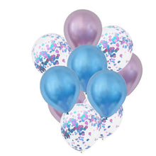 10Pcs 12inch Metallic Confetti Latex Balloons Confetti Air Balloons Inflatable Ball For Birthday Wedding Party Balloon Supplies - Kesheng special effect equipment