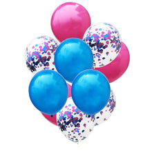 10Pcs 12inch Metallic Confetti Latex Balloons Confetti Air Balloons Inflatable Ball For Birthday Wedding Party Balloon Supplies - Kesheng special effect equipment