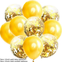 10PCS/Lot 12inch Confetti Air Balloons Happy Birthday Party Balloons Helium Balloon Decorations Wedding Ballons Party Supplies - Kesheng special effect equipment