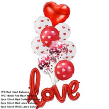 Creative Multi Confetti Air Balloons Valentine's Day Party Paper Garland Love Balloons For Wedding Party Decoration Supplies - Kesheng special effect equipment