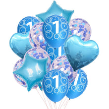 Baby Boy Girl 1st Birthday Decoration Balloons Confetti Latex Ballon It's A Boy/girl 1 Year Old Birthday Party Decor Baby Shower - Kesheng special effect equipment