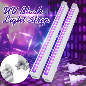 AC85-265V LED UV Black Light Portable 30cm Black UV Light Bar LED Strip Lights Party Club Blacklight Halloween Home Decor US/EU - Kesheng special effect equipment
