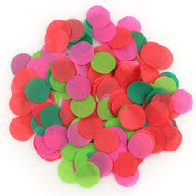 2.5cm10g Per Bag 1 Inch Bright Colors Round Tissue Paper Confetti Sprinkles for Balloon Wedding Birthday Party Table Decorations - Kesheng special effect equipment