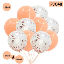 Romantic Confetti Balloons Ball Helium Balloon For Valentine's Day Wedding Party Supplies Happy Birthday Party Helium Balloon - Kesheng special effect equipment