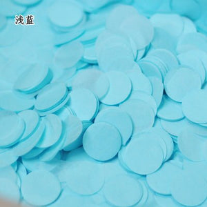 1pack 30g 2.5cm Multicolor mix Confetti Toss Confetti Balloon Wedding baby shower birthday party Decor Bachelorette Party - Kesheng special effect equipment