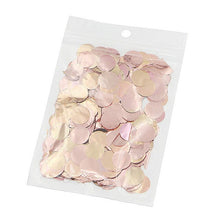 1 Pack 10g Rose Gold Foil Confetti Clear Balloon Confetti Birthday Party Transparent Ballon Confetti Wedding Decoration Supplies - Kesheng special effect equipment