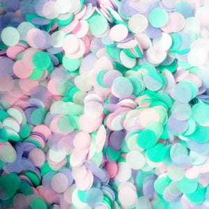 20 Colors 10 Gram/bag Paper Tissue Confetti Sprinkles Round Shape Confetti for Birthday Party Wedding Table Balloon Decors - Kesheng special effect equipment