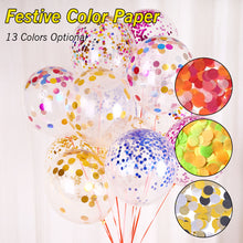 20g/bag Mixed Colors Mini Round Confetti Dots Filling Balloon New year Wedding Birthday Party Table Decoration - Kesheng special effect equipment