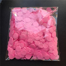 2packs Bright Colors Round Tissue Paper Confetti Sprinkles for Balloon Wedding Birthday Party Table Decorations - Kesheng special effect equipment