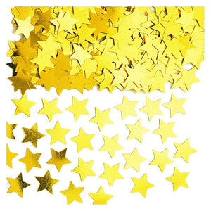 2 pack PVC Star confetti Gold - Kesheng special effect equipment