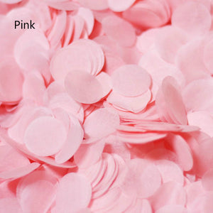 20g 2.5cm Circle Shape Round Sprinkles Tissue Paper Confetti Boda Birthday Party Wedding Table Decoration Pinata Balloon Fillers - Kesheng special effect equipment