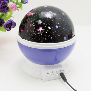 LED Star Sky Projector Baby Night Light Children Kid Room Lighting Lamp New - Kesheng special effect equipment