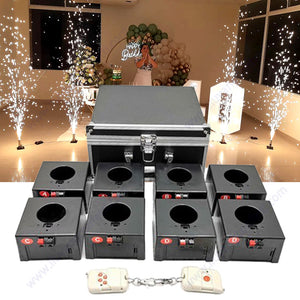 4 6 8 Channel Remote Control Pryo Receiver Wedding Machine Wireless Fireworks System Cold Fire Fountain For Wedding Party Stage